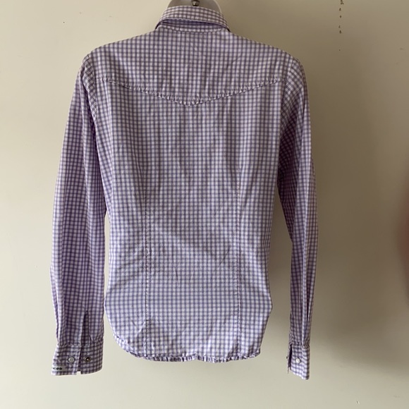 VINTAGE ROCKIES western button up top SMALL - Picture 4 of 6